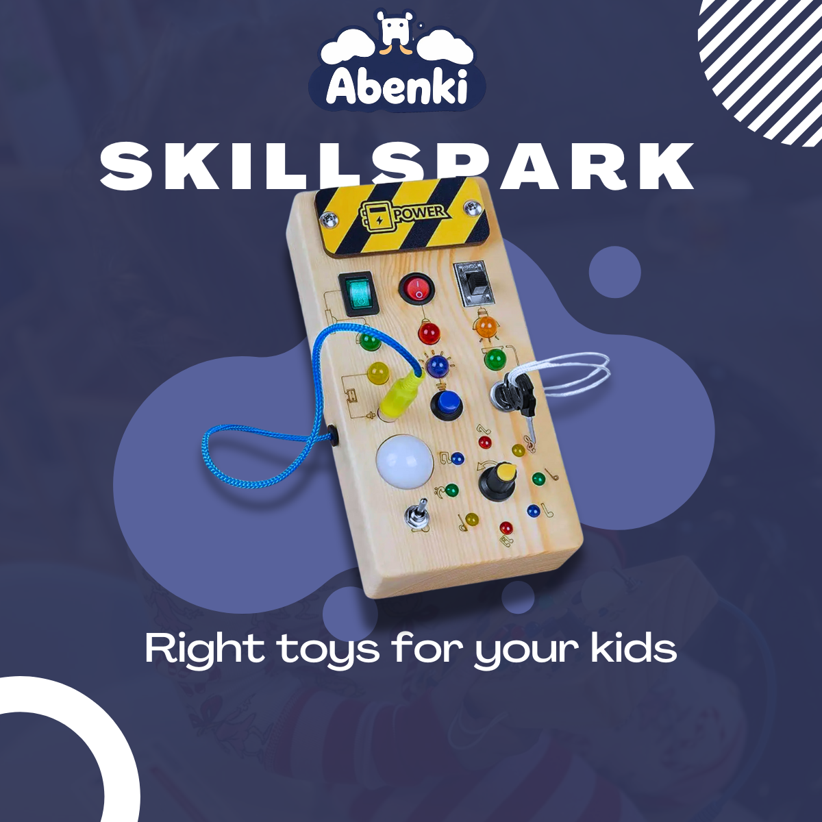 SKILLSPARK™ Busy Board Toy