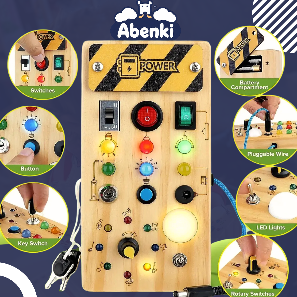 SKILLSPARK™ Busy Board Toy